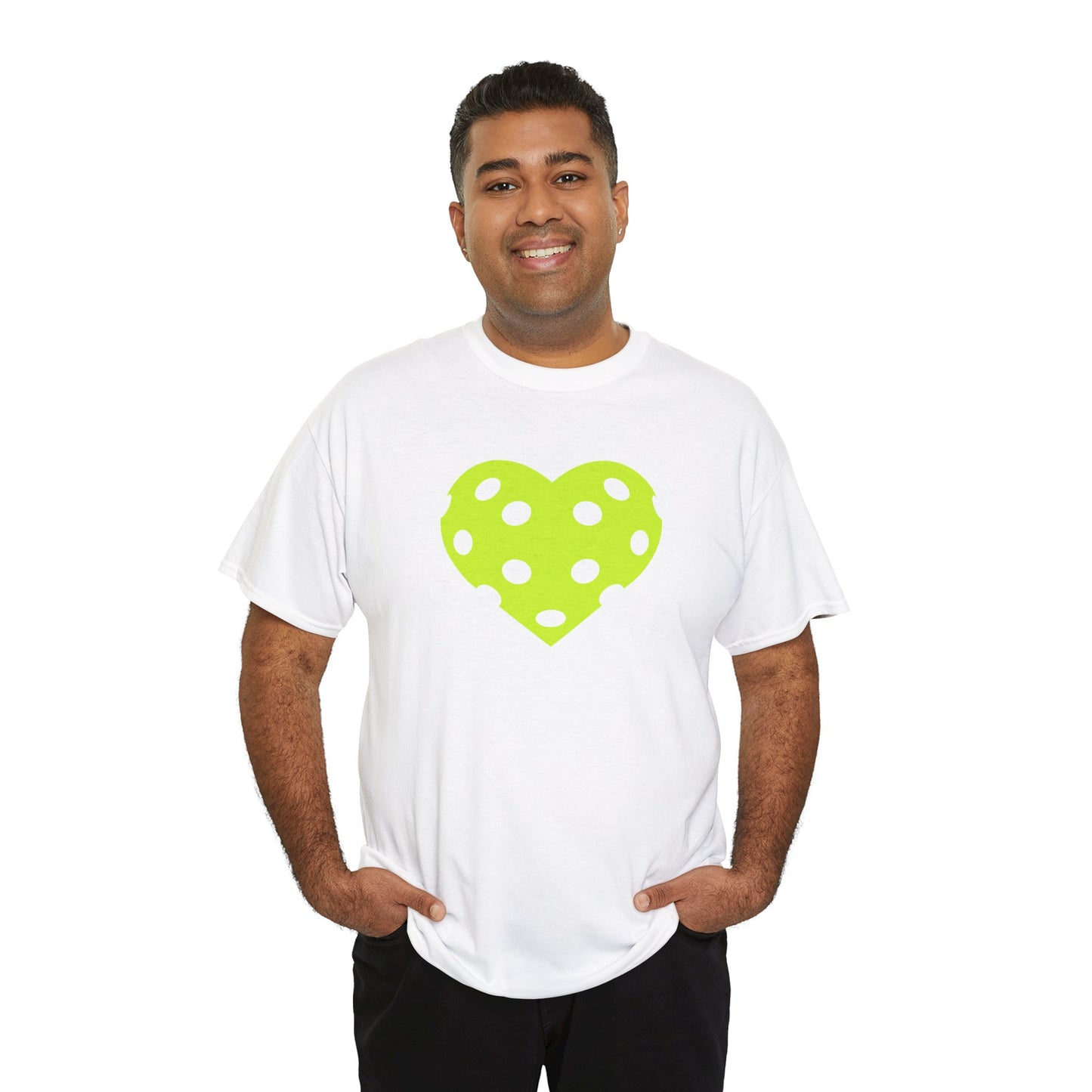 HEART PICKLEBALL 1 - Pickleball (Basic Tee)