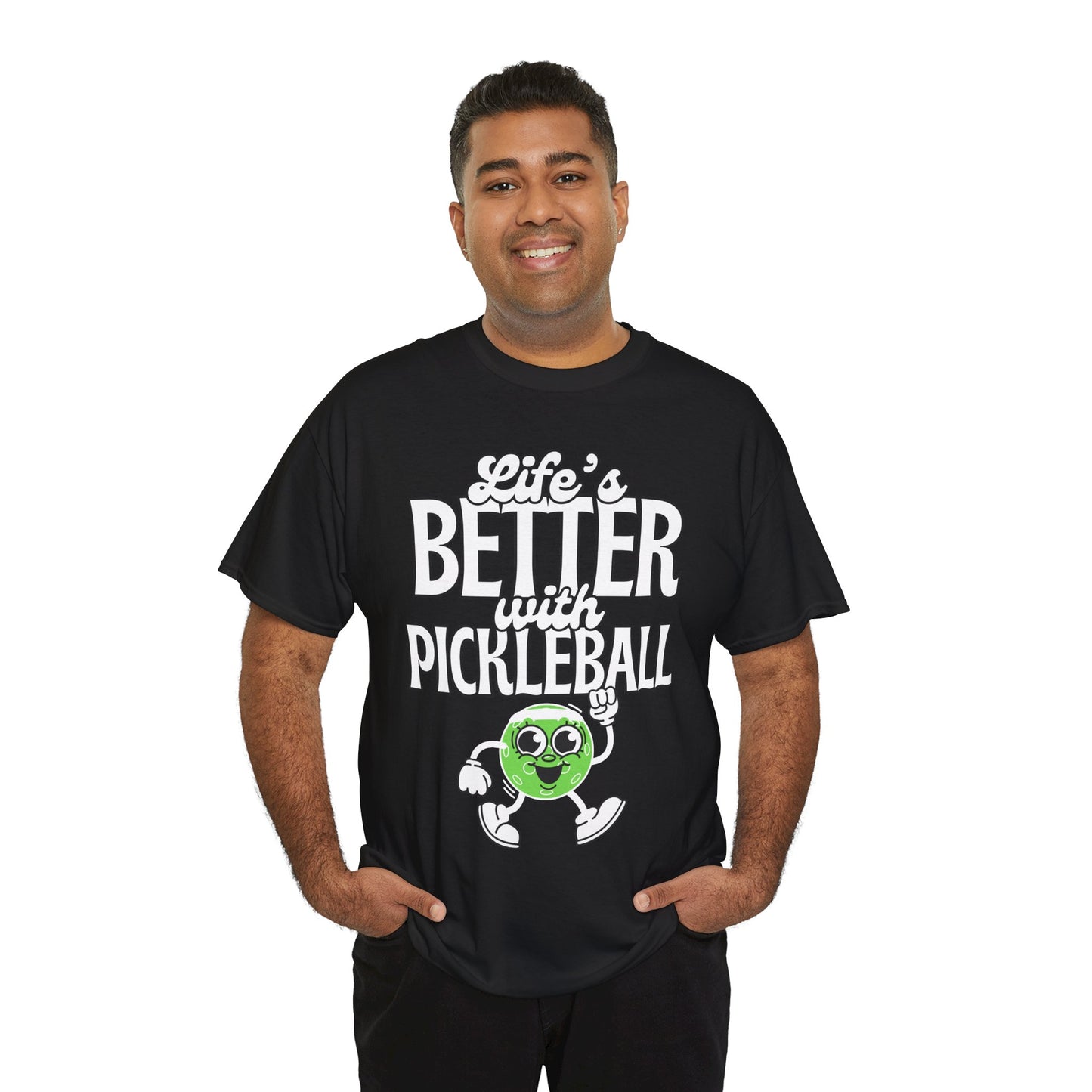 LIFE'S BETTER W/ PICKLEBALL 2 - Pickleball (Basic Tee)