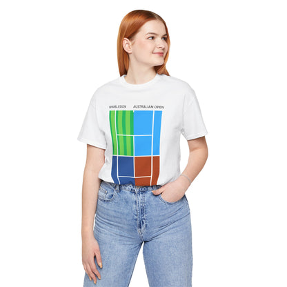 GRANDSLAM TOURNAMENTS 1 - Tennis Basic Tee