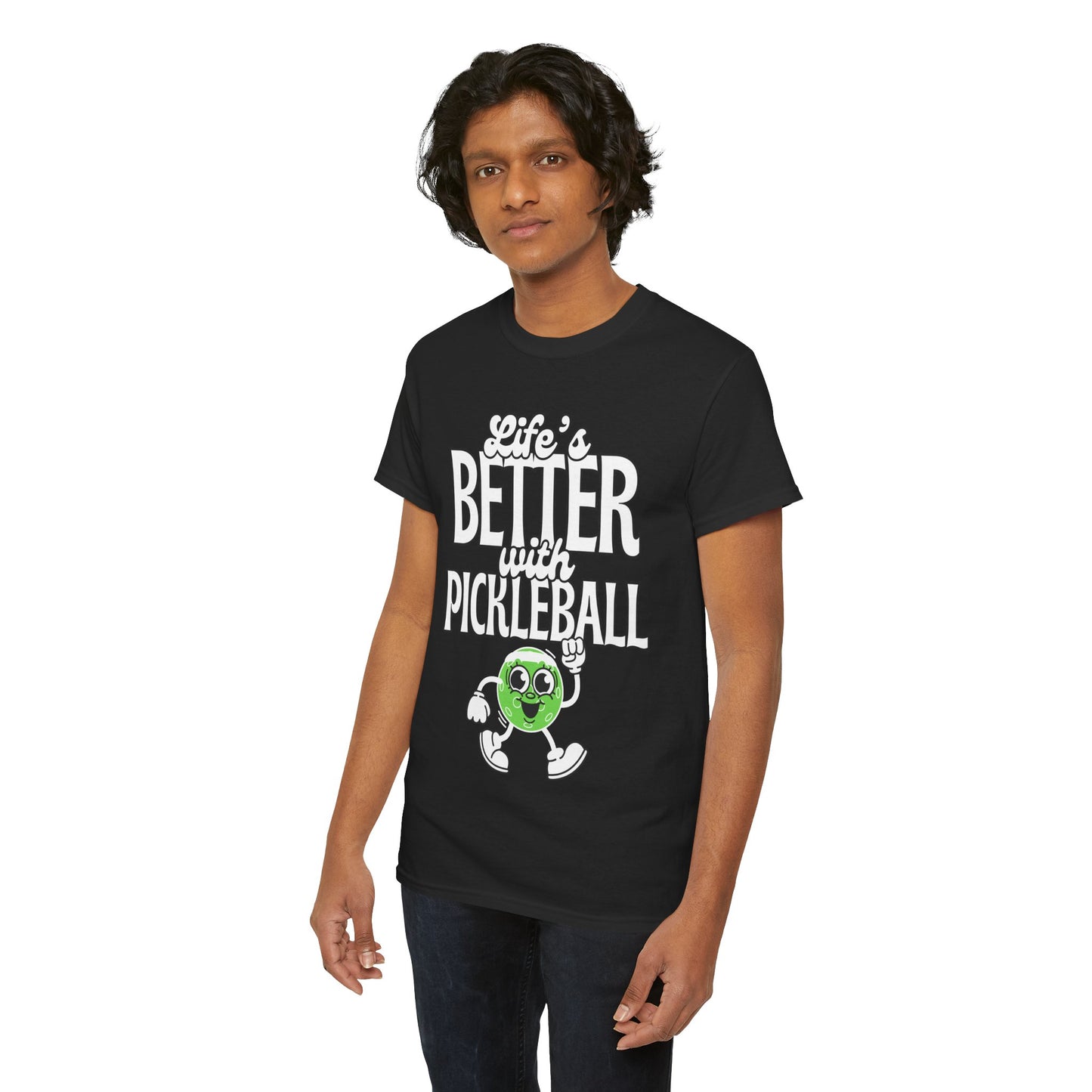 LIFE'S BETTER W/ PICKLEBALL 2 - Pickleball (Basic Tee)