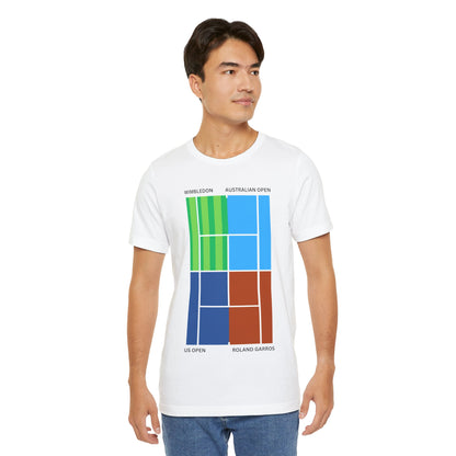 GRANDSLAM TOURNAMENTS 1 - Tennis Basic Tee