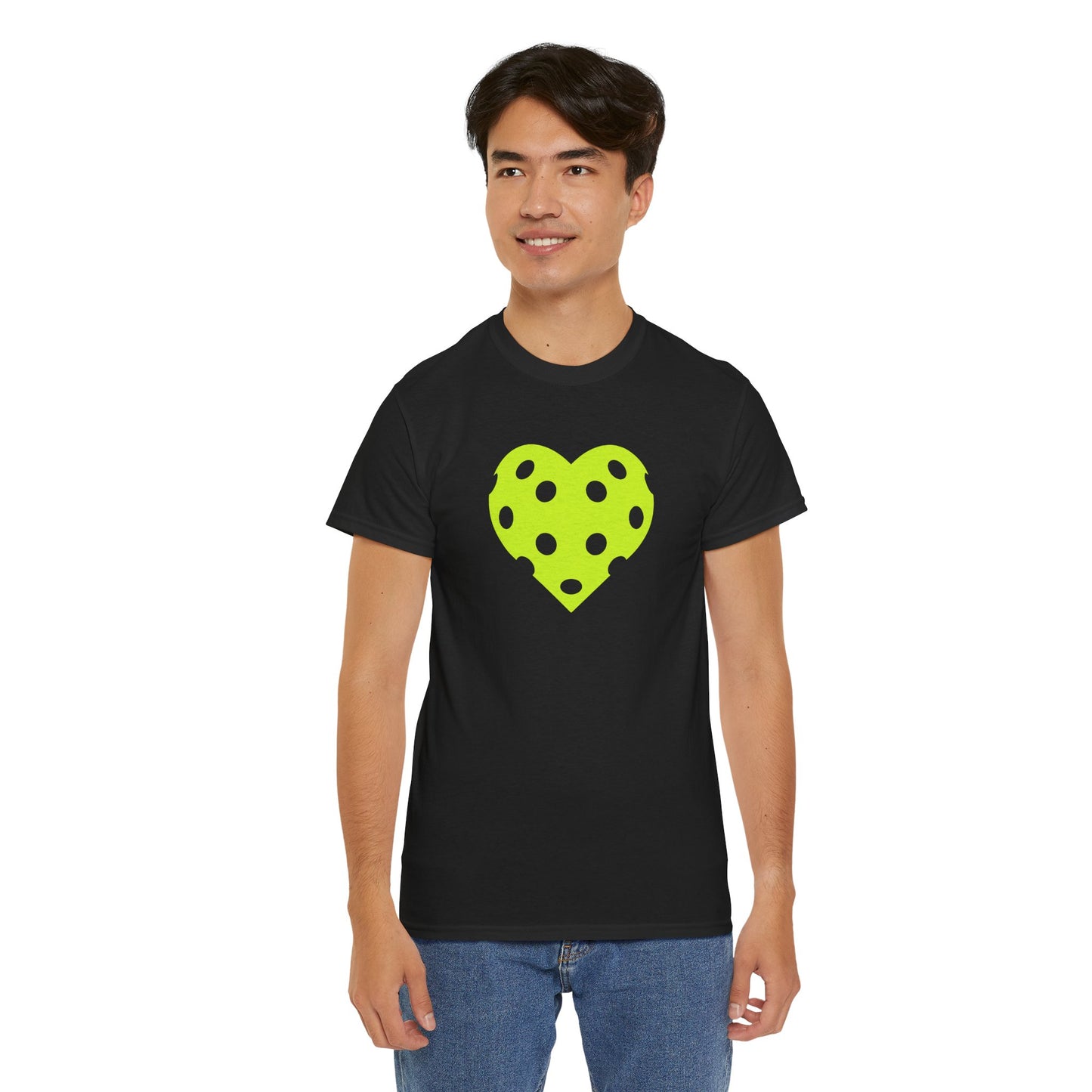 HEART PICKLEBALL 1 - Pickleball (Basic Tee)