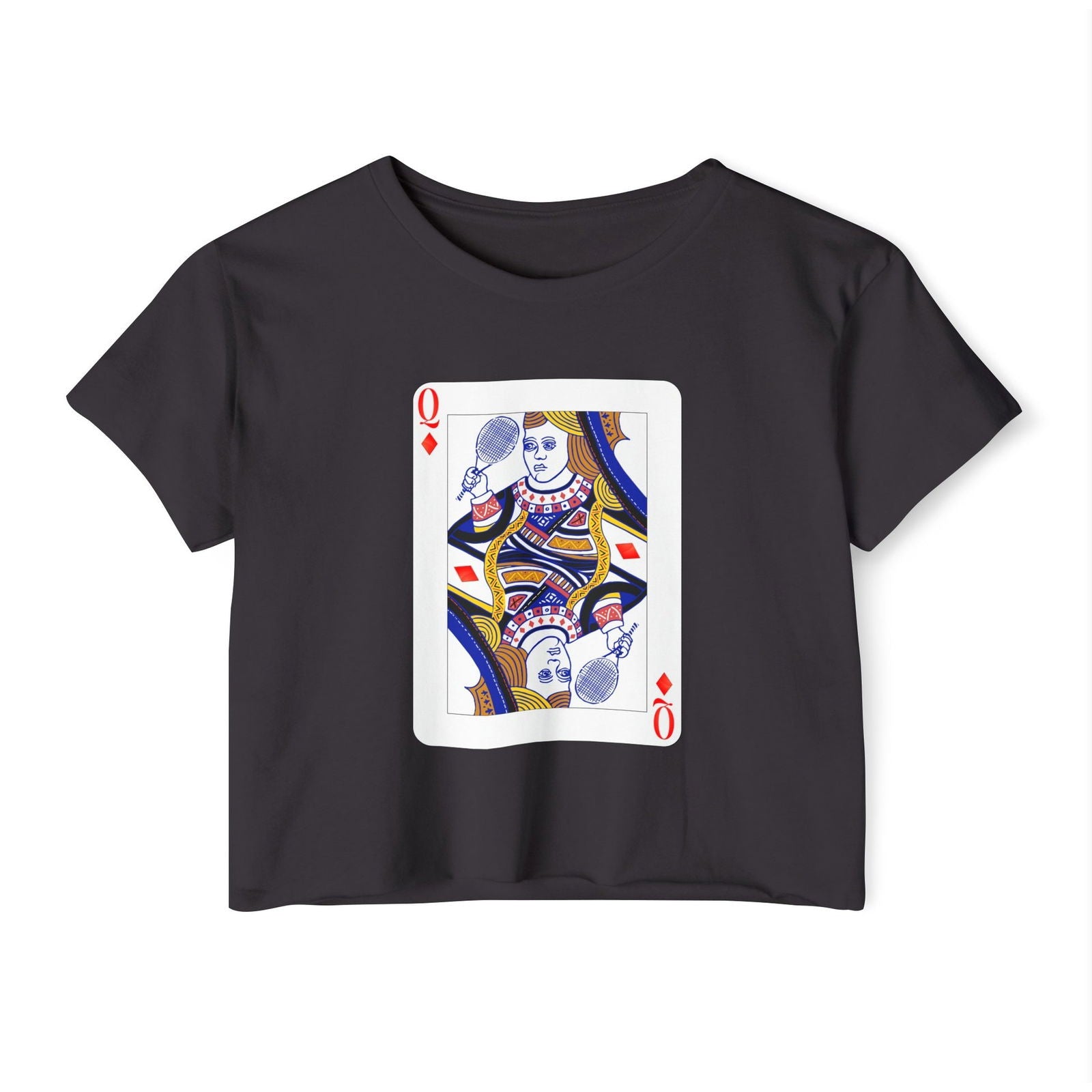 QUEEN - Tennis Crop Top - GRANDSLAM PH