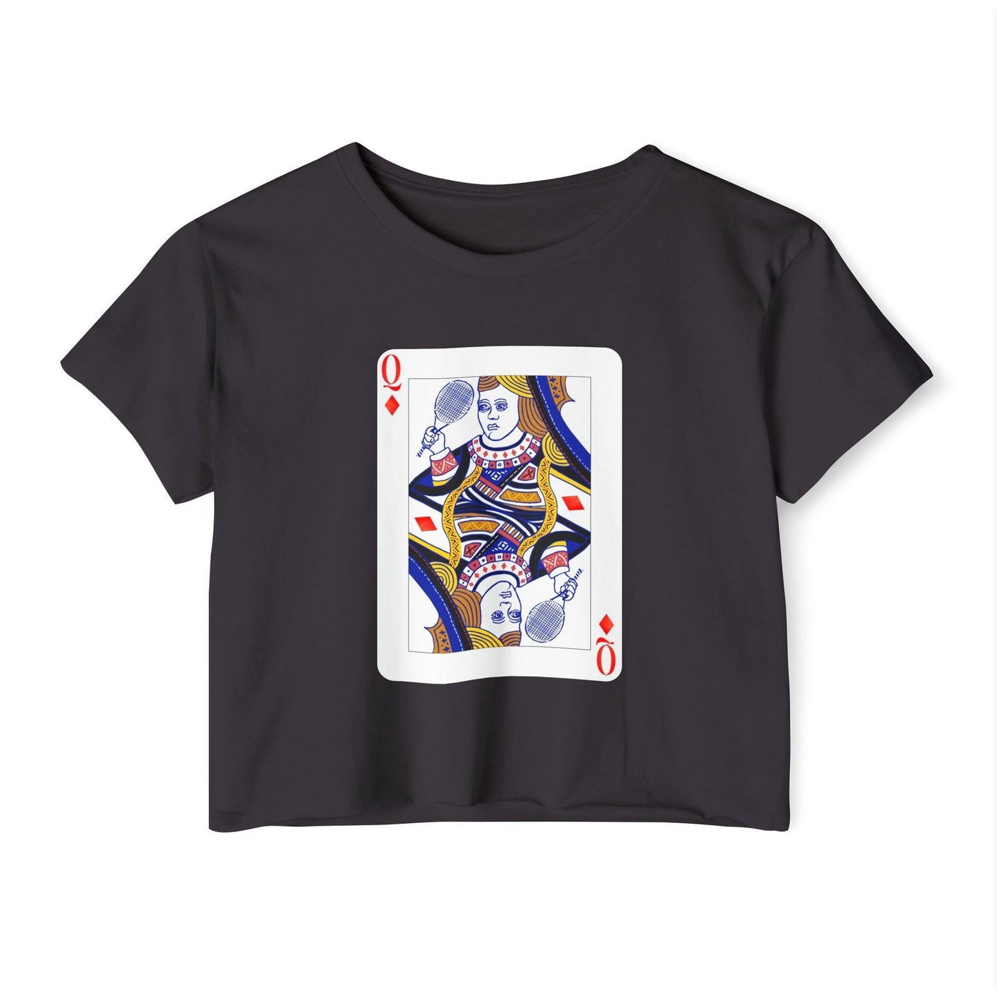 QUEEN - Tennis Crop Top