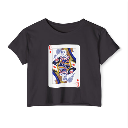 QUEEN - Tennis Crop Top