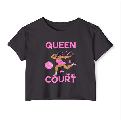 QUEEN OF THE COURT 1 - Tennis Crop Top - GRANDSLAM PH