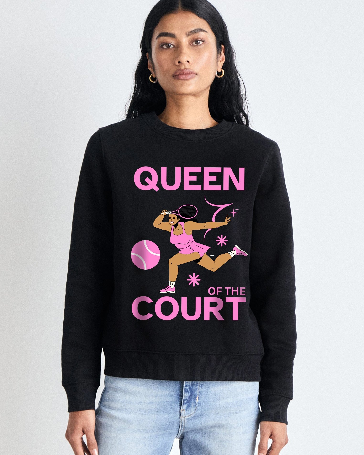 QUEEN OF THE COURT 1 - Tennis Sweatshirt - GRANDSLAM PH