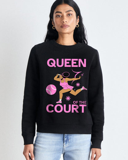 QUEEN OF THE COURT 1 - Tennis Sweatshirt - GRANDSLAM PH