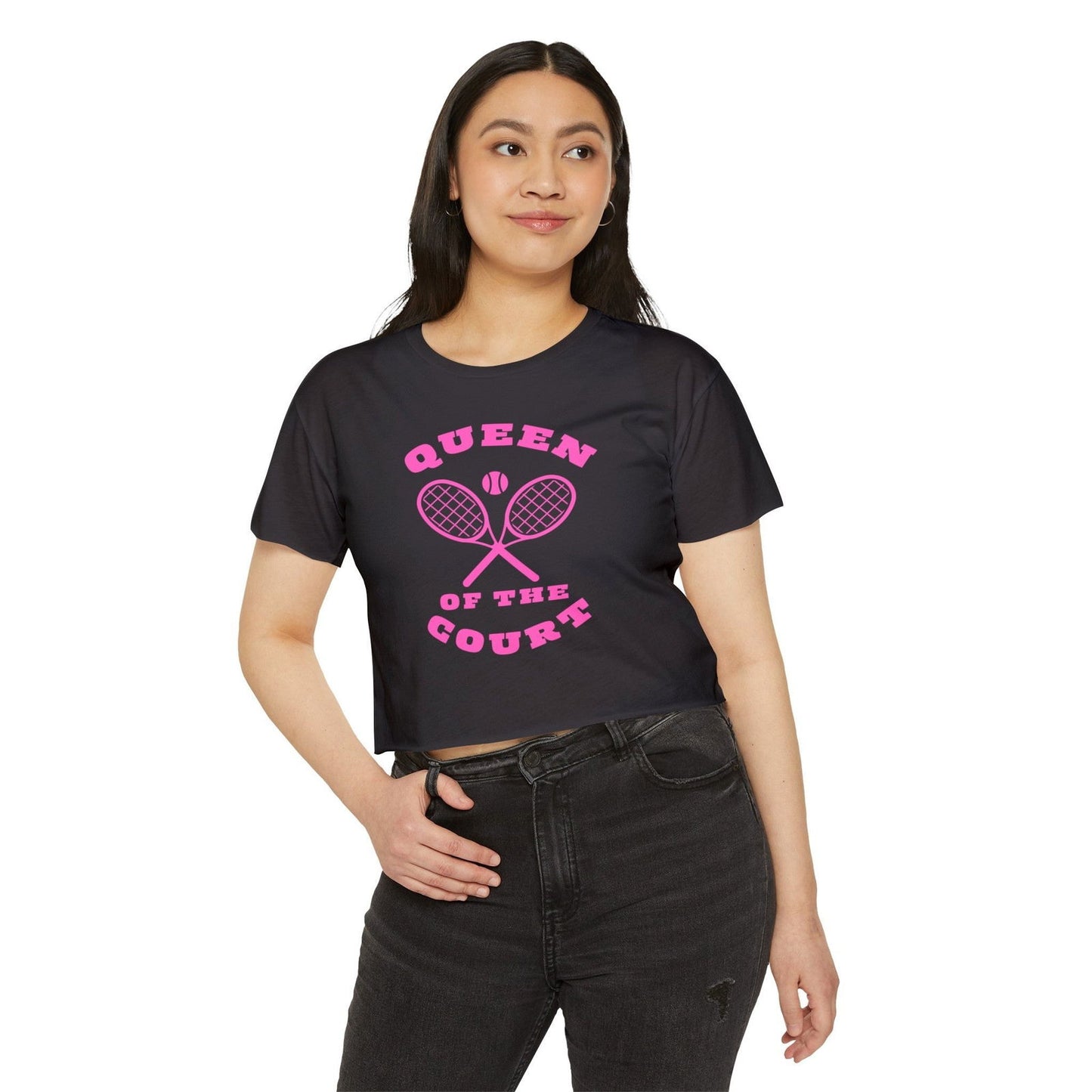 QUEEN OF THE COURT 2 - Crop Top - GRANDSLAM PH