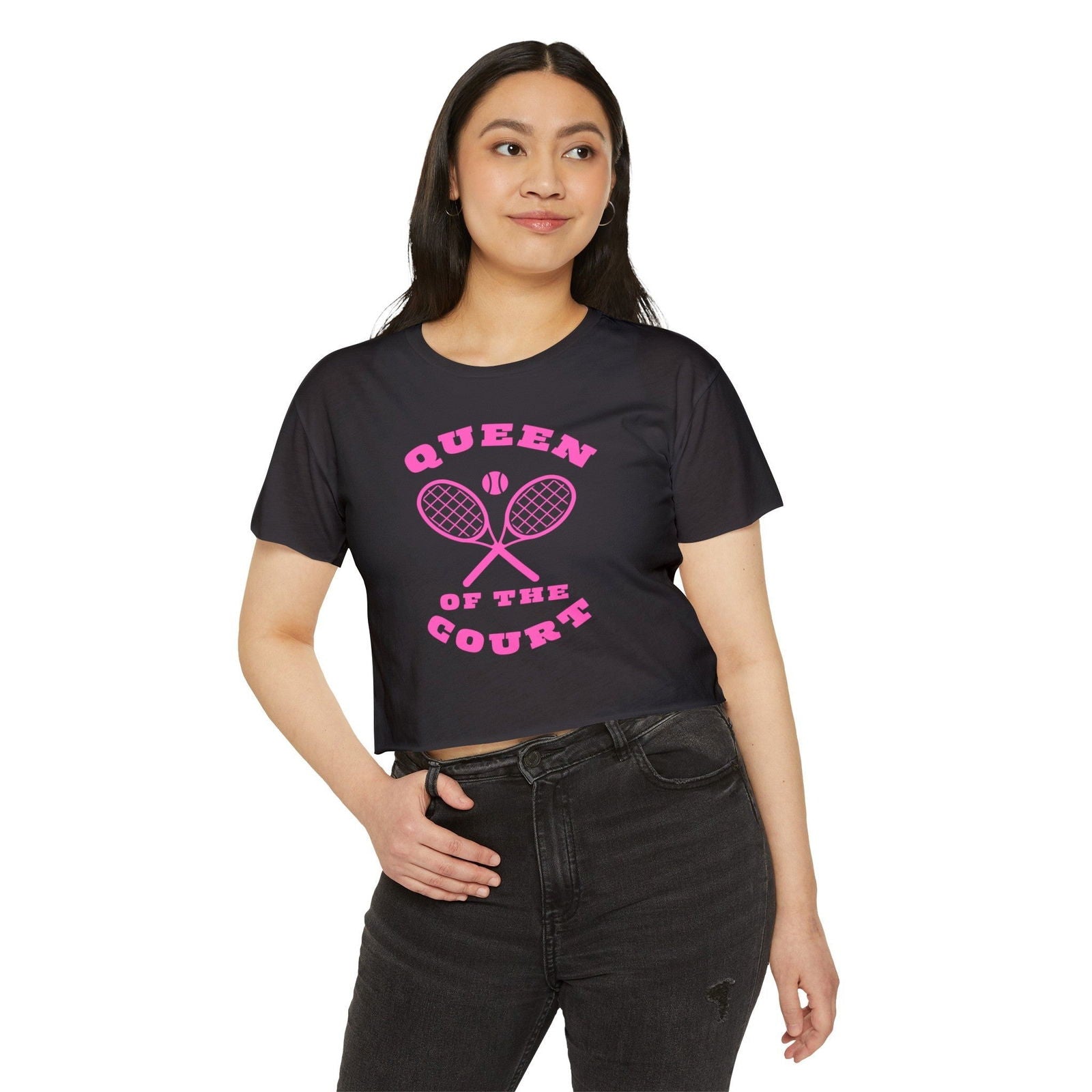 QUEEN OF THE COURT 2 - Crop Top - GRANDSLAM PH