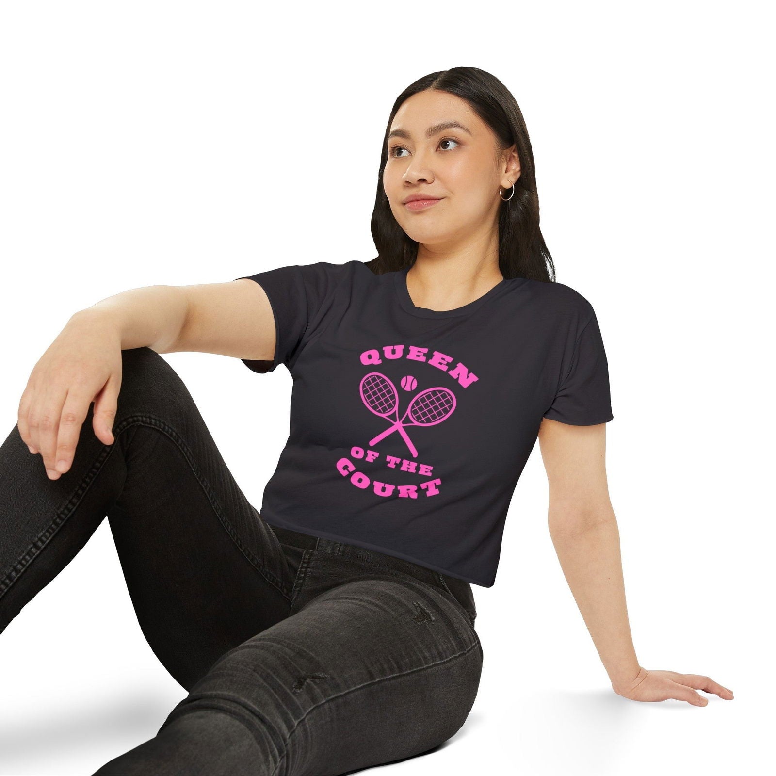 QUEEN OF THE COURT 2 - Crop Top - GRANDSLAM PH