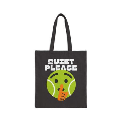 QUIET PLEASE - Tennis (Tote Bag)