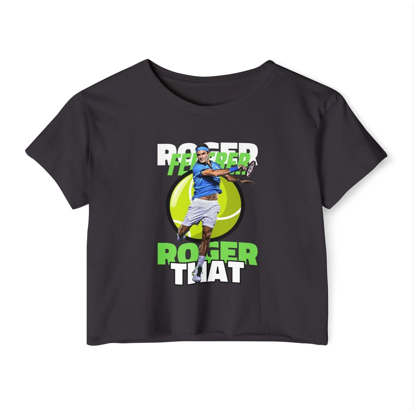 ROGER THAT 1 - Tennis Crop Top - GRANDSLAM PH