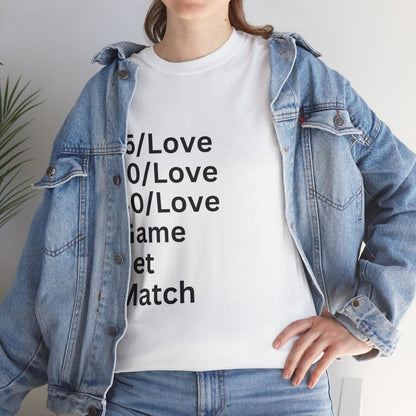 SCORE 3 - Tennis Basic Tee - GRANDSLAM PH