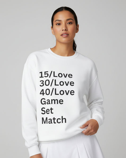 SCORE 3 - Tennis Sweatshirt - GRANDSLAM PH