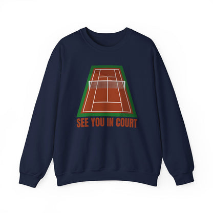 SEE YOU IN COURT 1 - Tennis Sweatshirt - GRANDSLAM PH