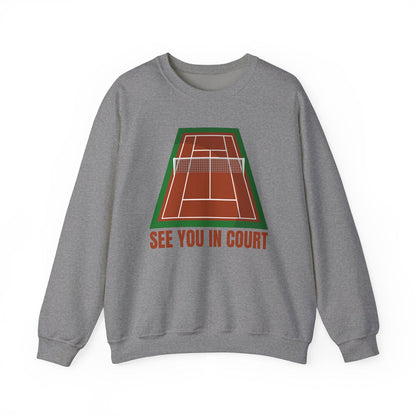 SEE YOU IN COURT 1 - Tennis Sweatshirt - GRANDSLAM PH