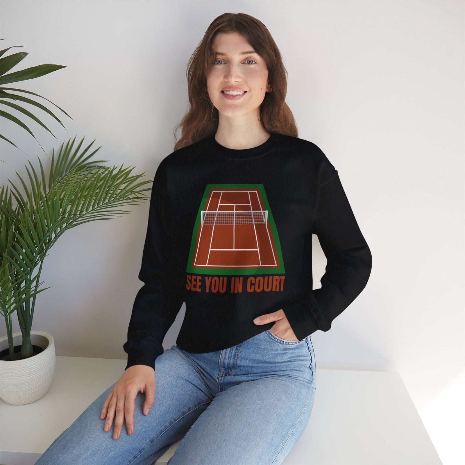SEE YOU IN COURT 1 - Tennis Sweatshirt - GRANDSLAM PH