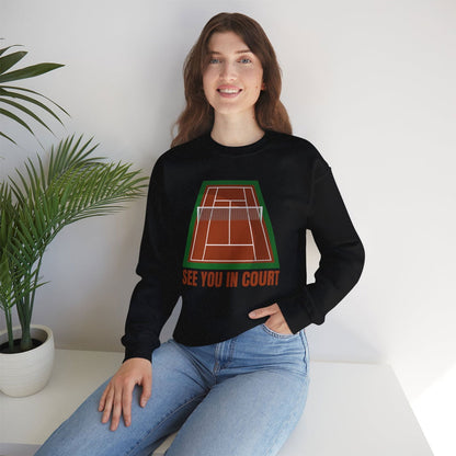 SEE YOU IN COURT 1 - Tennis Sweatshirt - GRANDSLAM PH