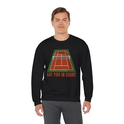 SEE YOU IN COURT 1 - Tennis Sweatshirt - GRANDSLAM PH