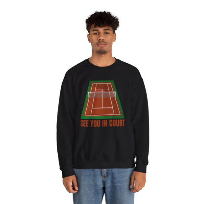 SEE YOU IN COURT 1 - Tennis Sweatshirt - GRANDSLAM PH