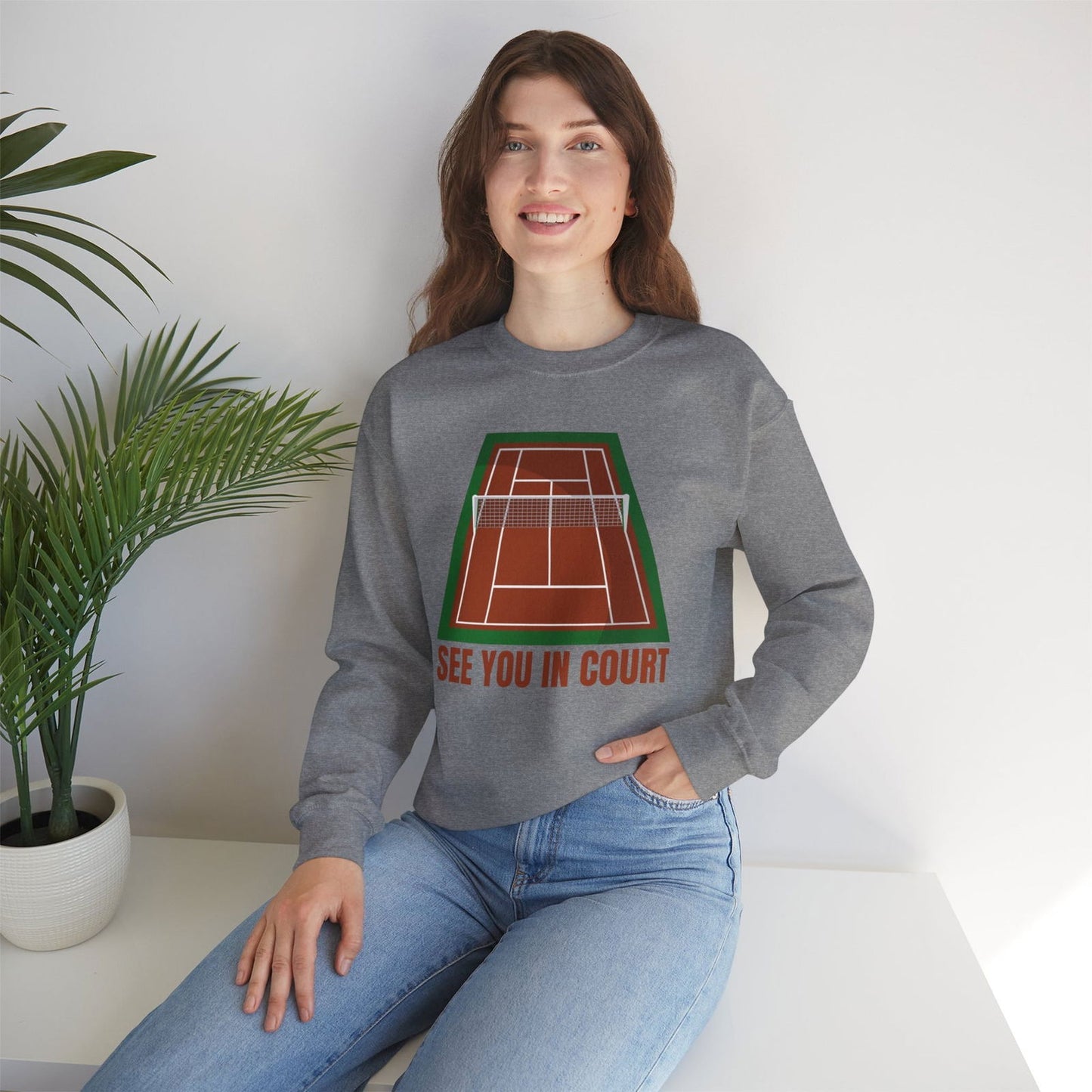 SEE YOU IN COURT 1 - Tennis Sweatshirt - GRANDSLAM PH
