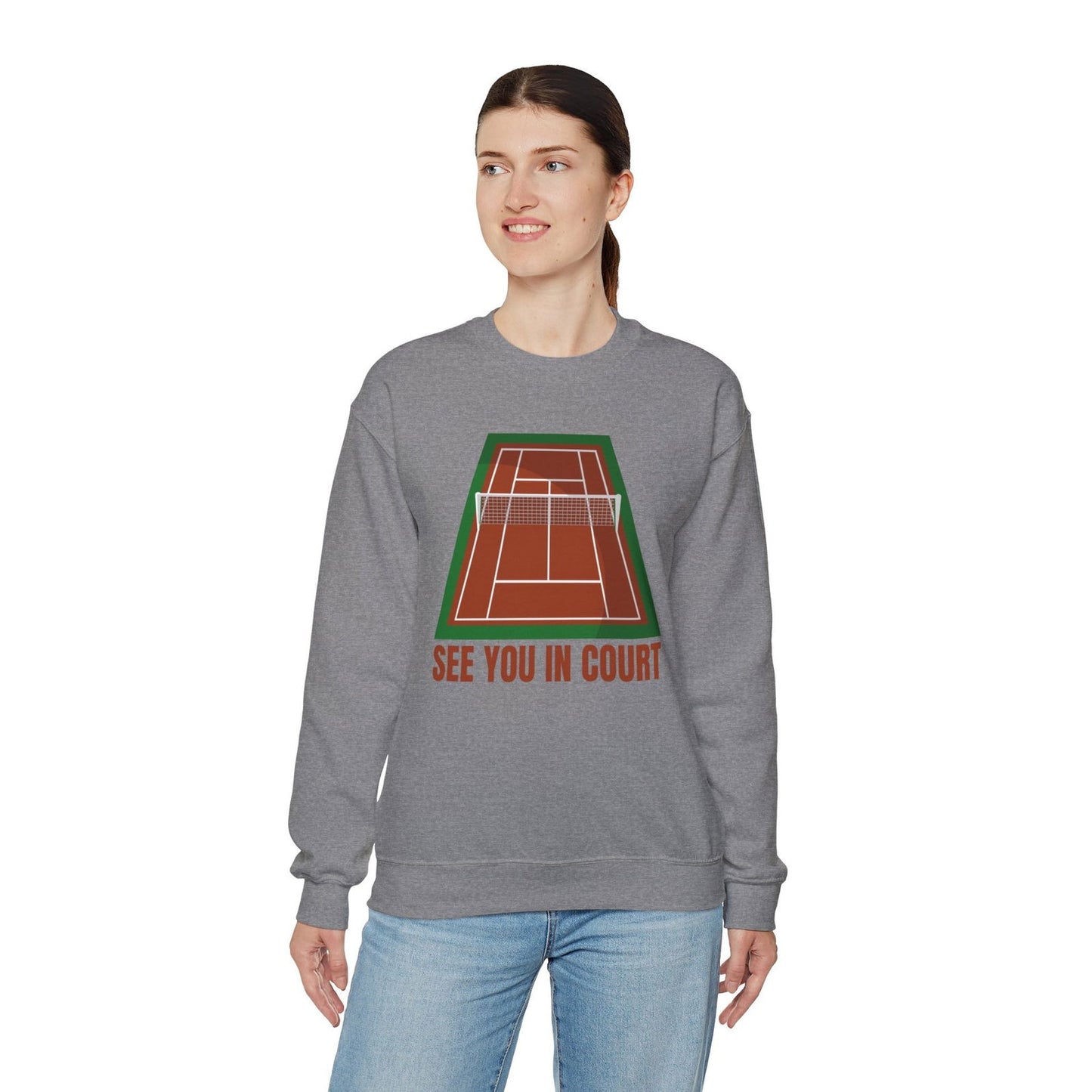SEE YOU IN COURT 1 - Tennis Sweatshirt - GRANDSLAM PH
