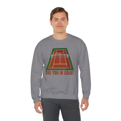 SEE YOU IN COURT 1 - Tennis Sweatshirt - GRANDSLAM PH