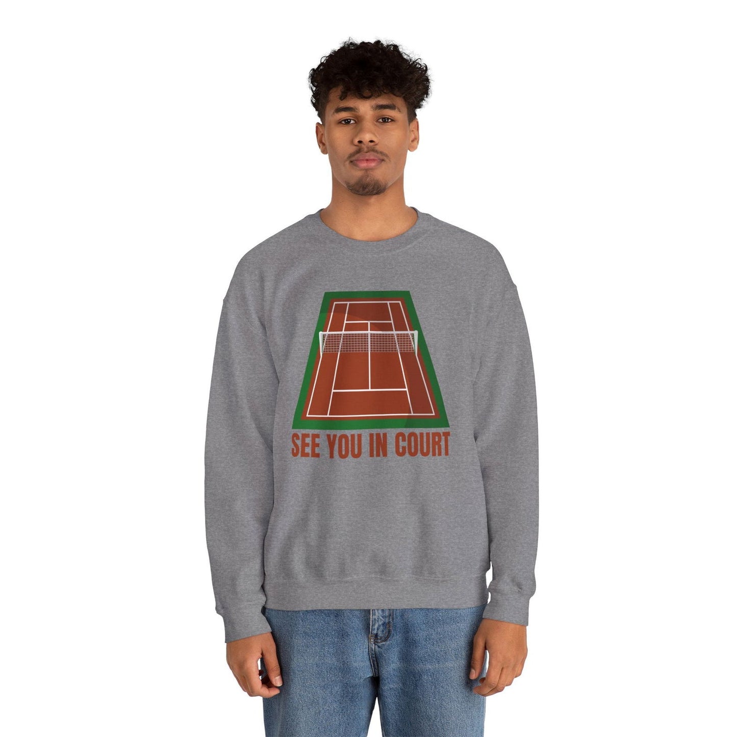 SEE YOU IN COURT 1 - Tennis Sweatshirt - GRANDSLAM PH