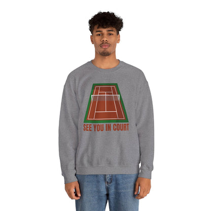 SEE YOU IN COURT 1 - Tennis Sweatshirt - GRANDSLAM PH