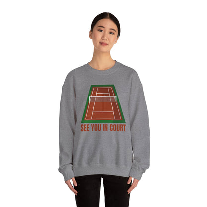 SEE YOU IN COURT 1 - Tennis Sweatshirt - GRANDSLAM PH