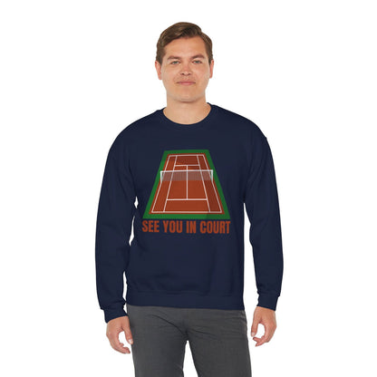SEE YOU IN COURT 1 - Tennis Sweatshirt - GRANDSLAM PH