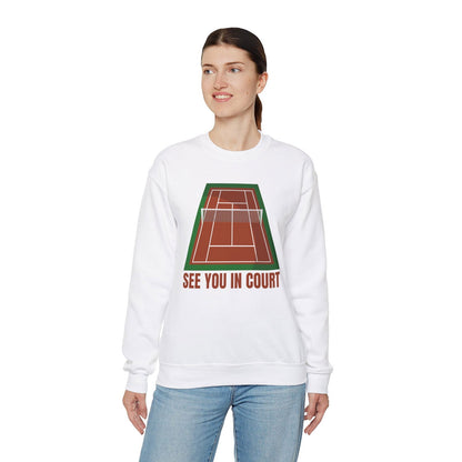 SEE YOU IN COURT 1 - Tennis Sweatshirt - GRANDSLAM PH