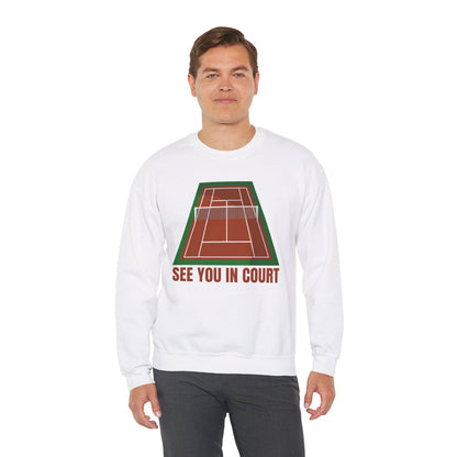 SEE YOU IN COURT 1 - Tennis Sweatshirt - GRANDSLAM PH