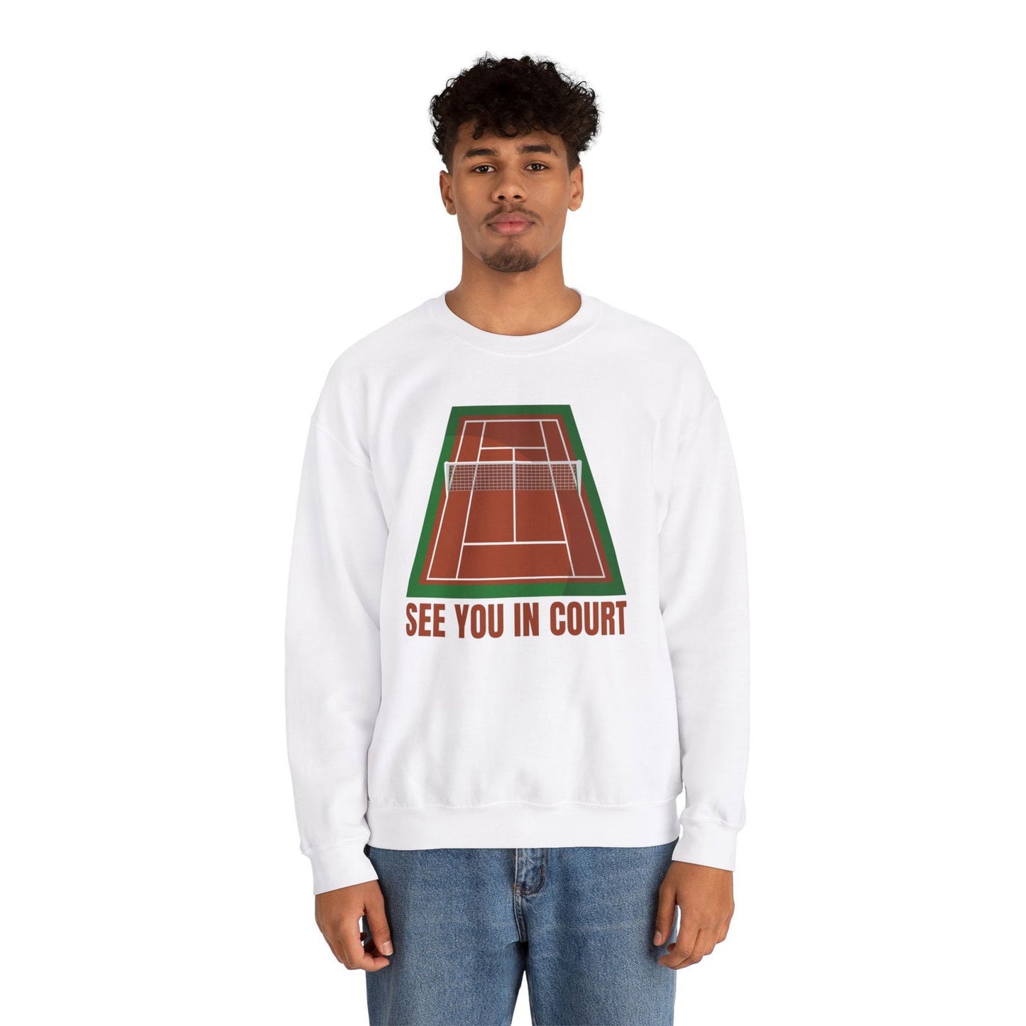 SEE YOU IN COURT 1 - Tennis Sweatshirt - GRANDSLAM PH