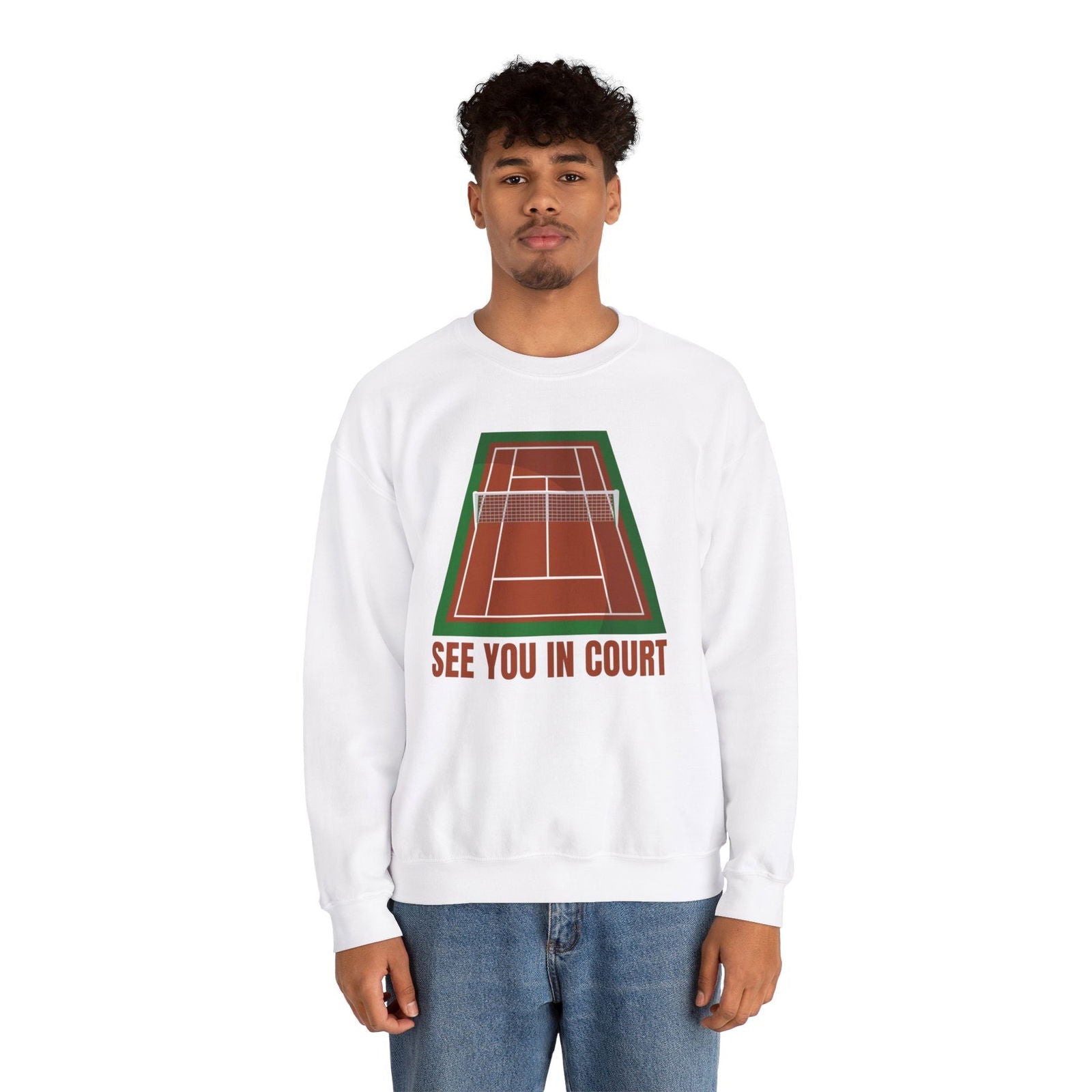 SEE YOU IN COURT 1 - Tennis Sweatshirt - GRANDSLAM PH