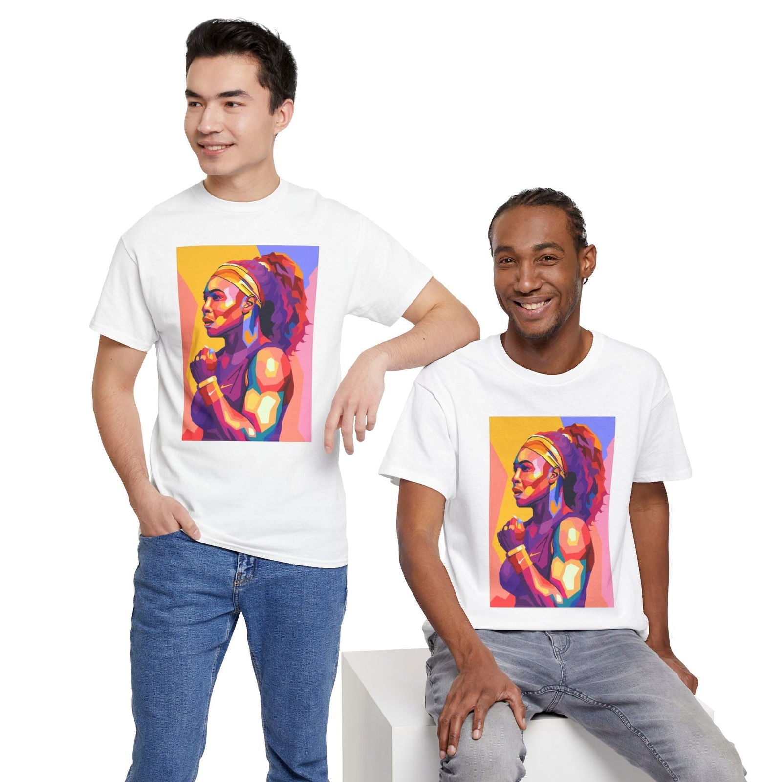SERENA 14 - Tennis Basic Tee - GRANDSLAM PH