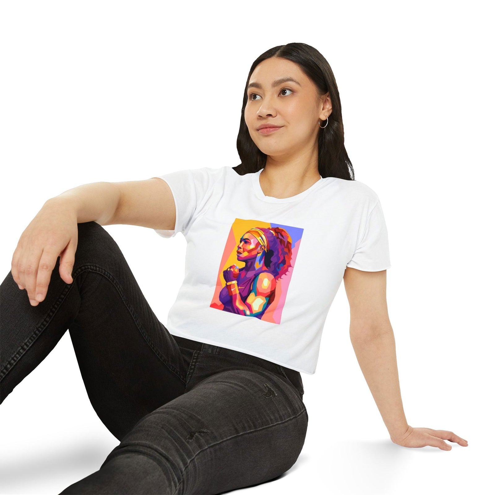 SERENA 14 - Tennis Crop Top - GRANDSLAM PH