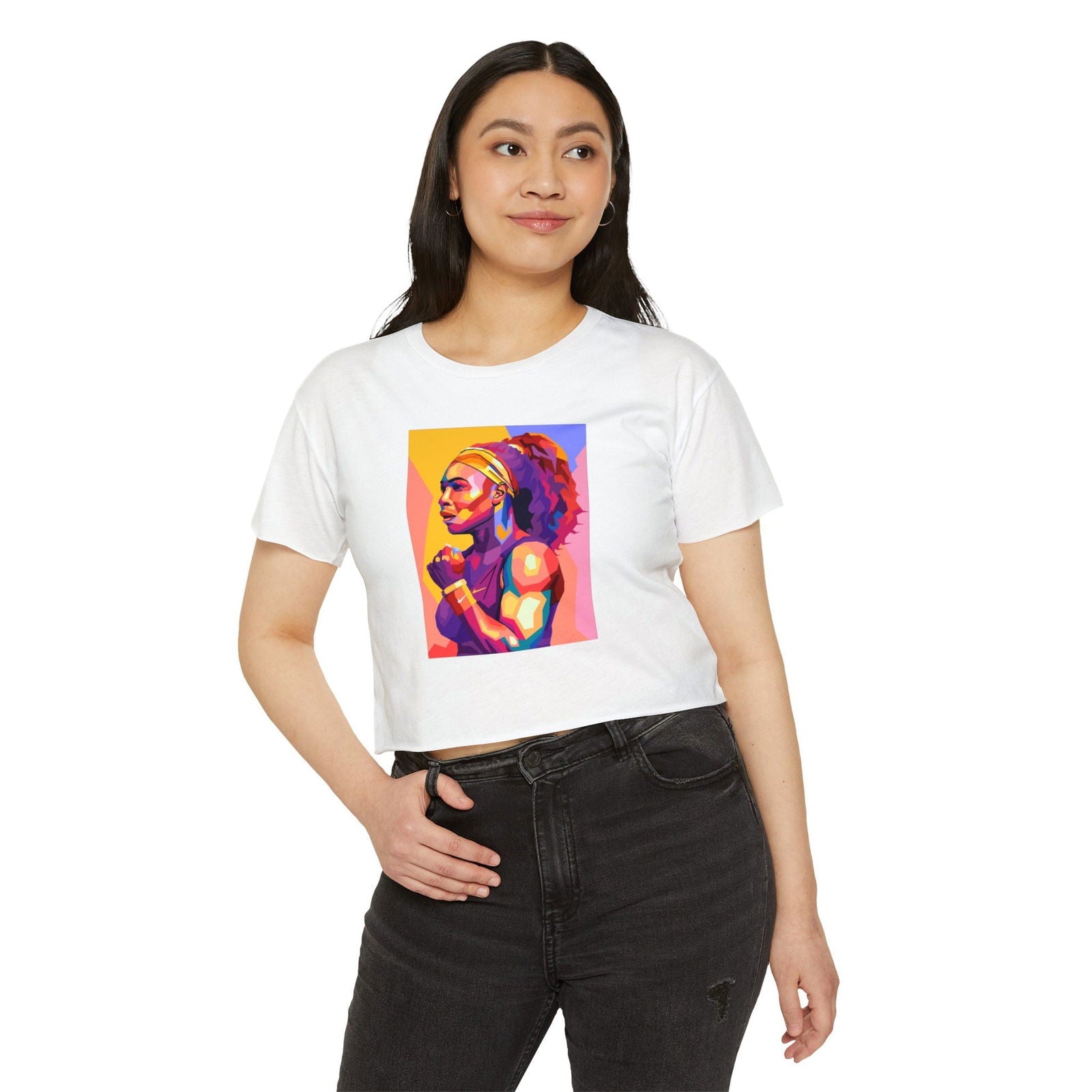 SERENA 14 - Tennis Crop Top - GRANDSLAM PH