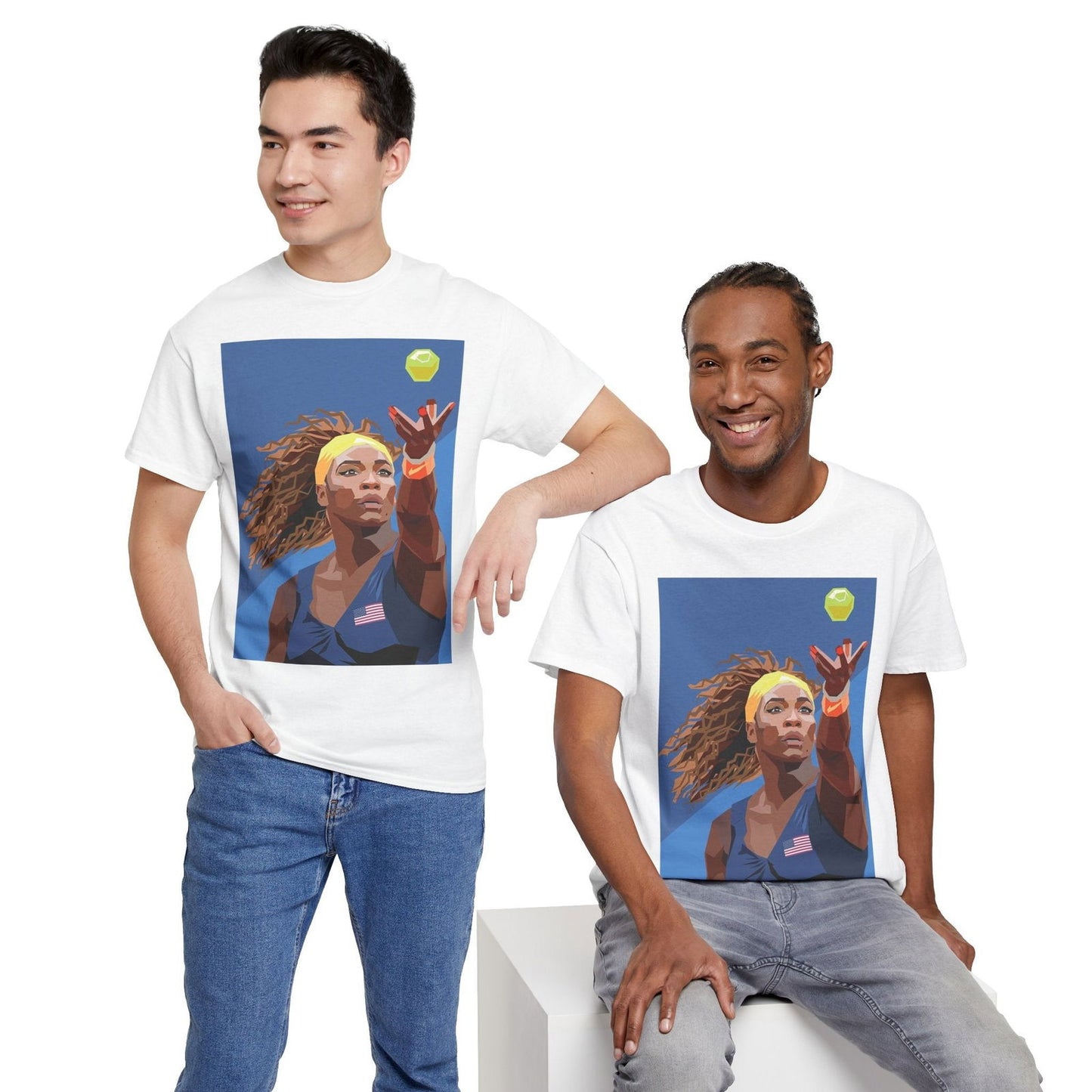 SERENA  2 - Tennis Basic Tee - GRANDSLAM PH