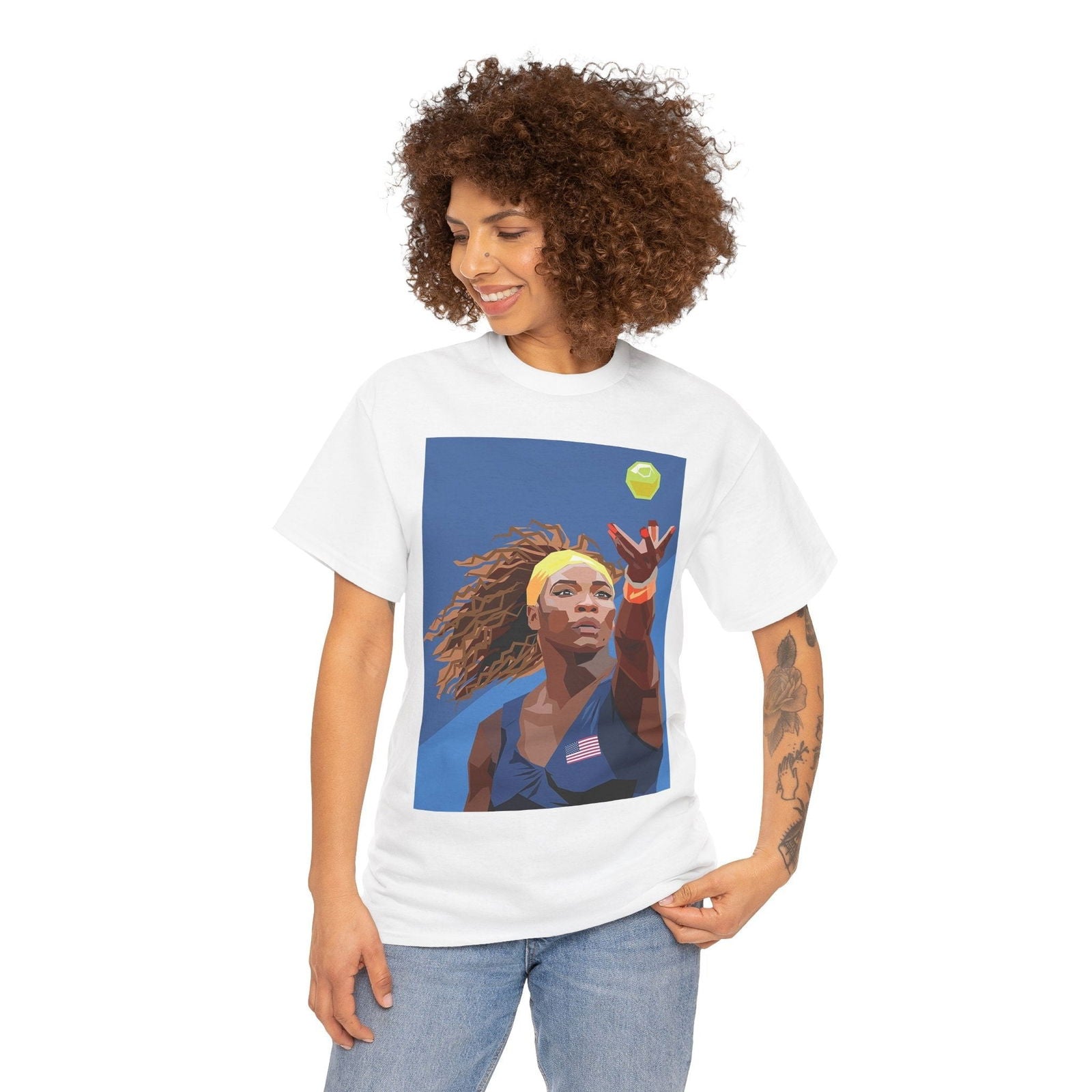 SERENA  2 - Tennis Basic Tee - GRANDSLAM PH