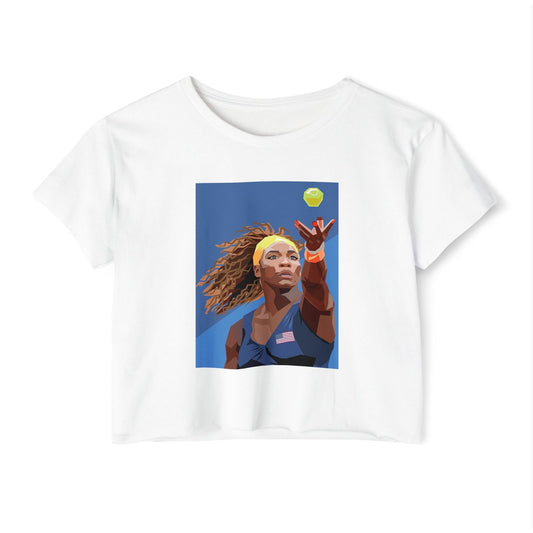SERENA 2 - Tennis Crop Top - GRANDSLAM PH