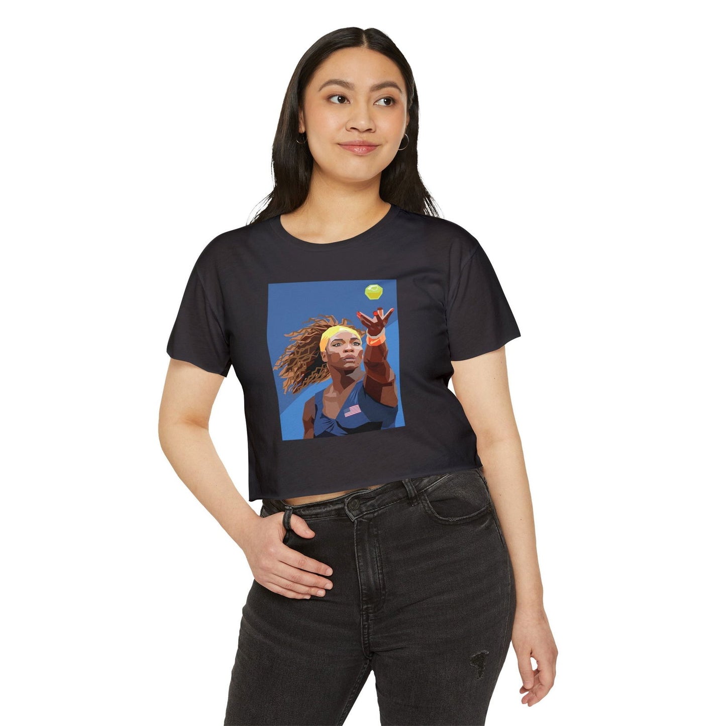 SERENA 2 - Tennis Crop Top - GRANDSLAM PH