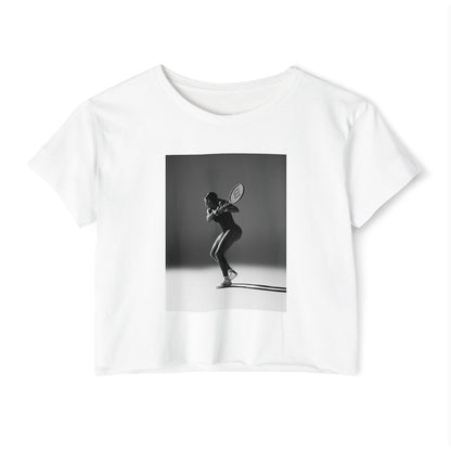SERENA 3- Tennis Crop Top - GRANDSLAM PH