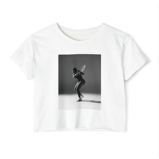 SERENA 3- Tennis Crop Top - GRANDSLAM PH