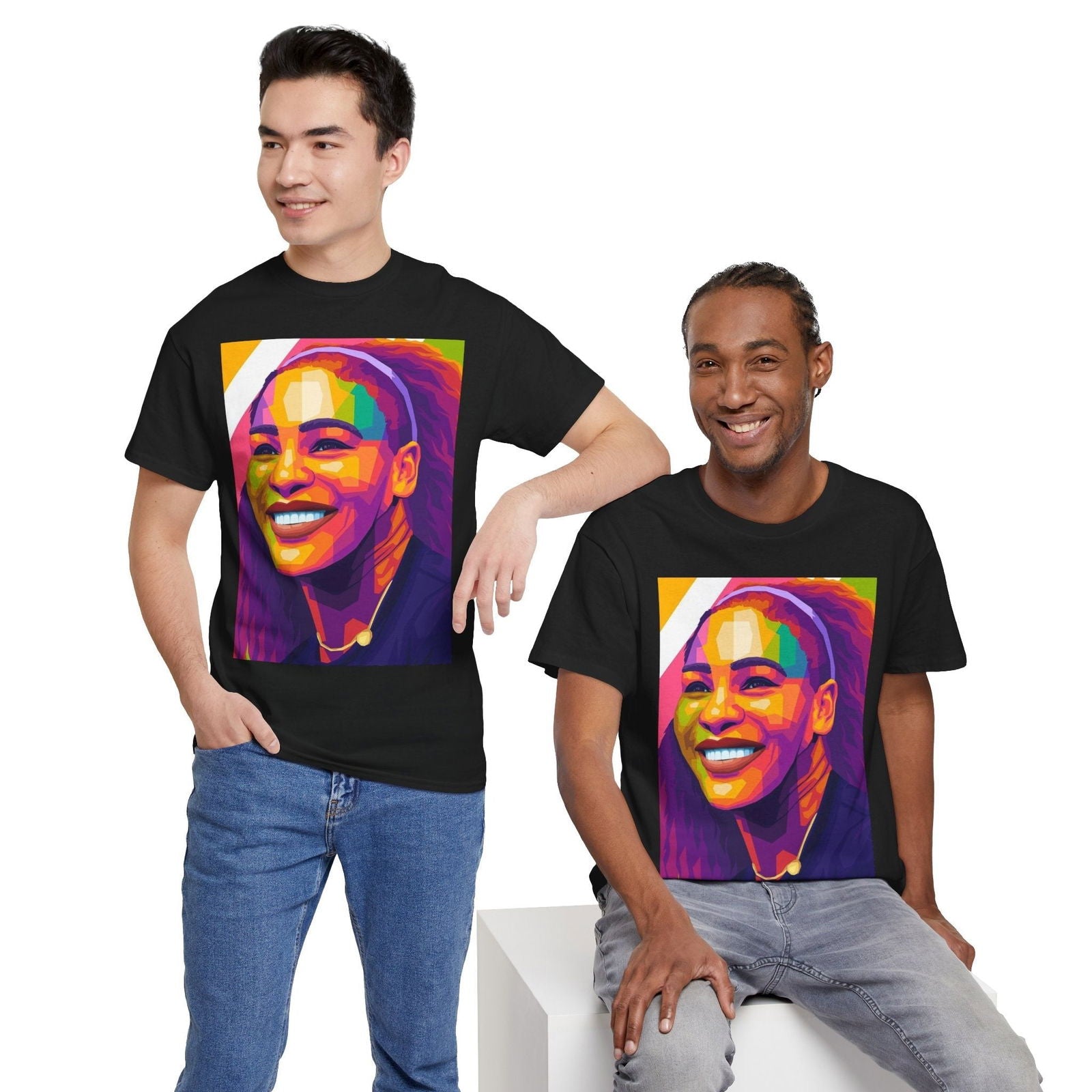 SERENA 4 - Tennis Basic Tee - GRANDSLAM PH