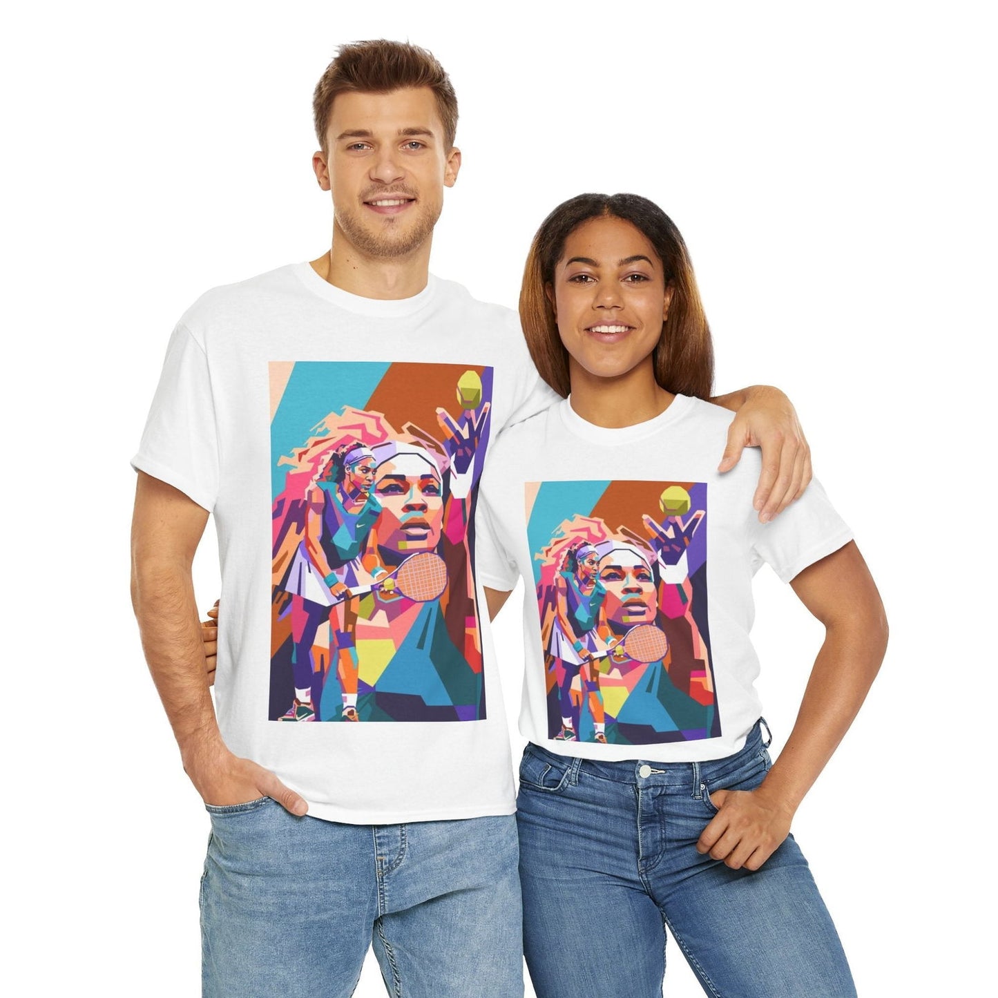 SERENA 8 - Tennis Basic Tee - GRANDSLAM PH