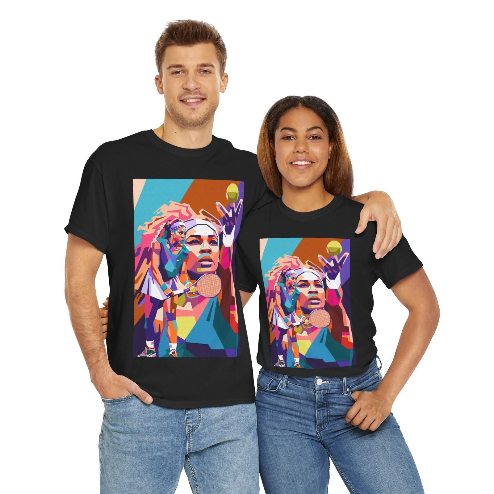 SERENA 8 - Tennis Basic Tee - GRANDSLAM PH