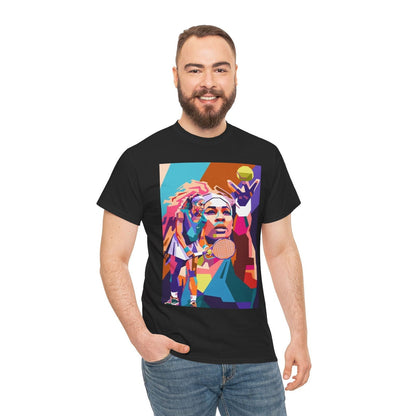 SERENA 8 - Tennis Basic Tee - GRANDSLAM PH