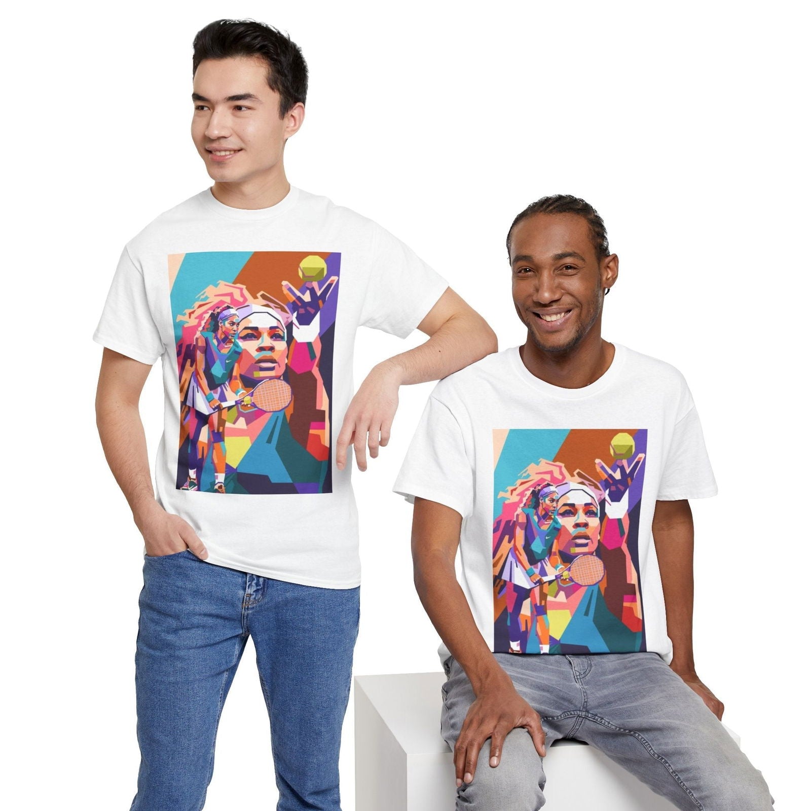 SERENA 8 - Tennis Basic Tee - GRANDSLAM PH